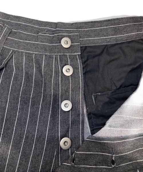 WISH FOREVER（ウィッシュフォーエバー）WISH FOREVER (ウィッシュフォーエバー) アソートクロスタックバギーパンツ グレー サイズ:Mの古着・服飾アイテム