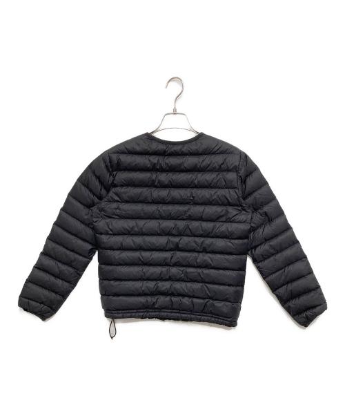 DANTON（ダントン）DANTON (ダントン) Crew Neck Inner Down Jacket ブラック サイズ:34 (XS)の古着・服飾アイテム