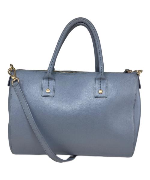 FURLA（フルラ）FURLA (フルラ) 2WAYレザーバッグ スカイブルーの古着・服飾アイテム