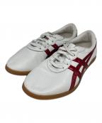 asicsアシックス）の古着「ローカットスニーカー」｜ホワイト×レッド