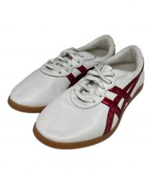 asics（アシックス）の古着「ローカットスニーカー」｜ホワイト×レッド