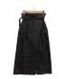 23区 (ニジュウサンク) デニムライクシャンプレーIラインスカート ブラック サイズ:32 未使用品：5000円