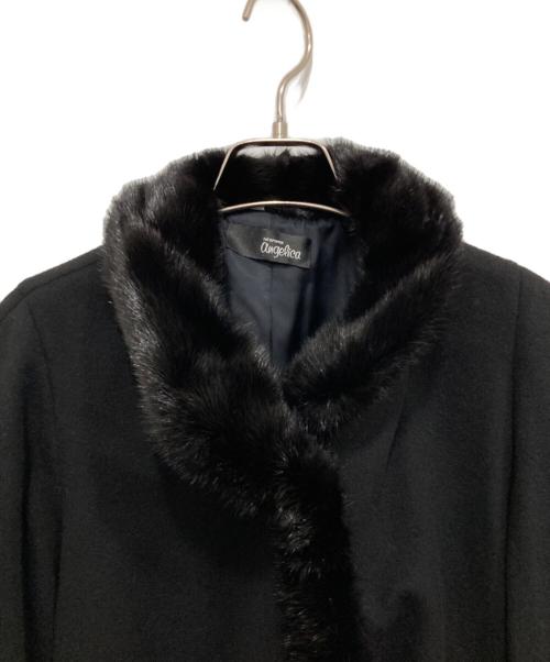 Angelica（アンジェリカ）ANGELICA (アンジェリカ) ミンクファーコート ブラック サイズ:9の古着・服飾アイテム