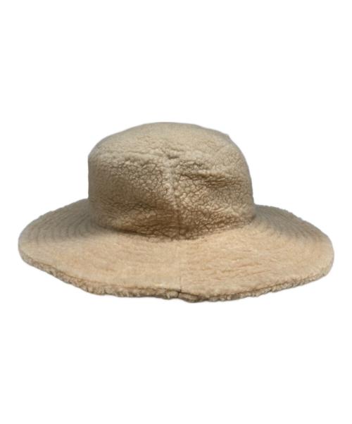 New Era（ニューエラ）New Era (ニューエラ) N°21 (ヌメロヴェントゥーノ) ロゴボアハット ベージュ 未使用品の古着・服飾アイテム