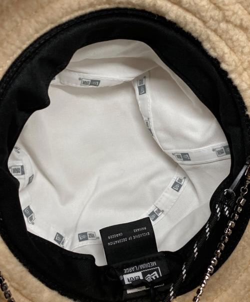 New Era（ニューエラ）New Era (ニューエラ) N°21 (ヌメロヴェントゥーノ) ロゴボアハット ベージュ 未使用品の古着・服飾アイテム
