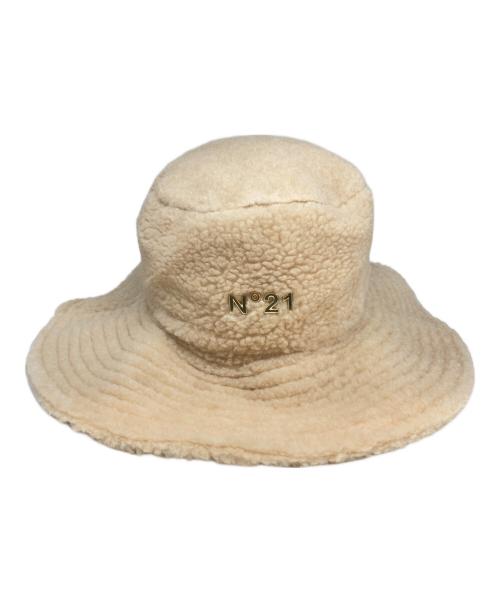 New Era（ニューエラ）New Era (ニューエラ) N°21 (ヌメロヴェントゥーノ) ロゴボアハット ベージュ 未使用品の古着・服飾アイテム