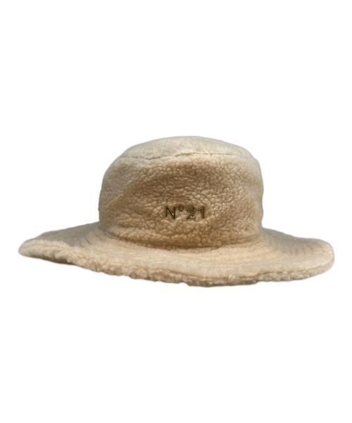 New Era（ニューエラ）New Era (ニューエラ) N°21 (ヌメロヴェントゥーノ) ロゴボアハット ベージュ 未使用品の古着・服飾アイテム