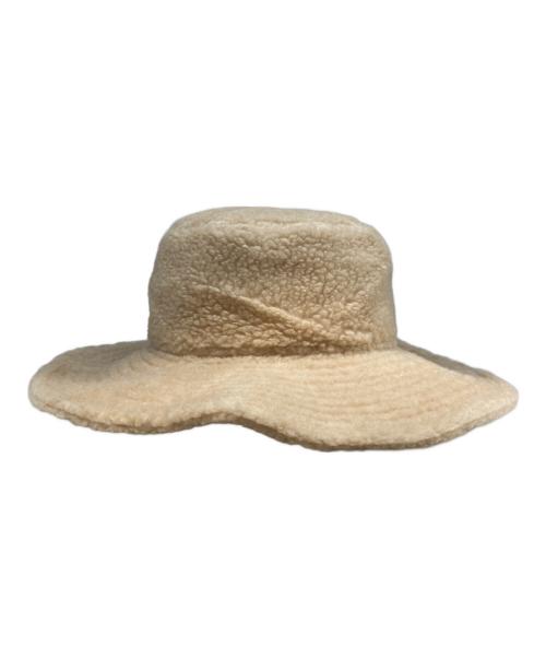 New Era（ニューエラ）New Era (ニューエラ) N°21 (ヌメロヴェントゥーノ) ロゴボアハット ベージュ 未使用品の古着・服飾アイテム