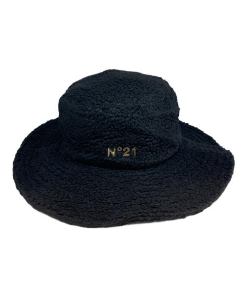 New Era（ニューエラ）New Era (ニューエラ) N°21 (ヌメロヴェントゥーノ) ロゴボアハット ブラック 未使用品の古着・服飾アイテム