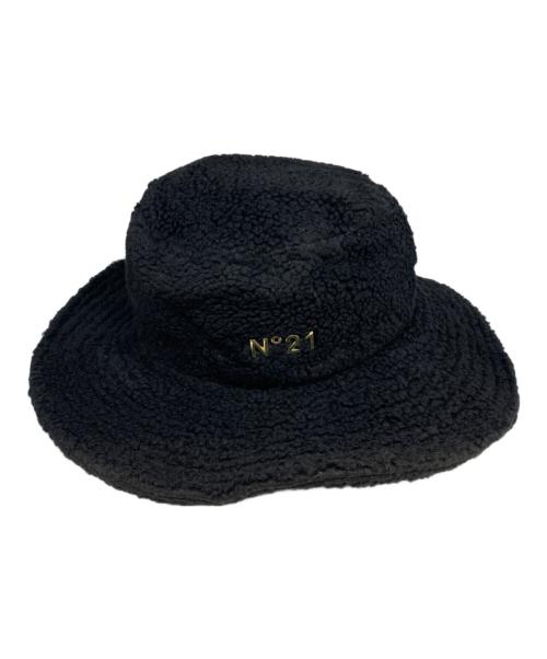 New Era（ニューエラ）New Era (ニューエラ) N°21 (ヌメロヴェントゥーノ) ロゴボアハット ブラック 未使用品の古着・服飾アイテム