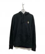 POLO RALPH LAURENポロ・ラルフローレン）の古着「ポロベア刺繍パーカー」｜ブラック