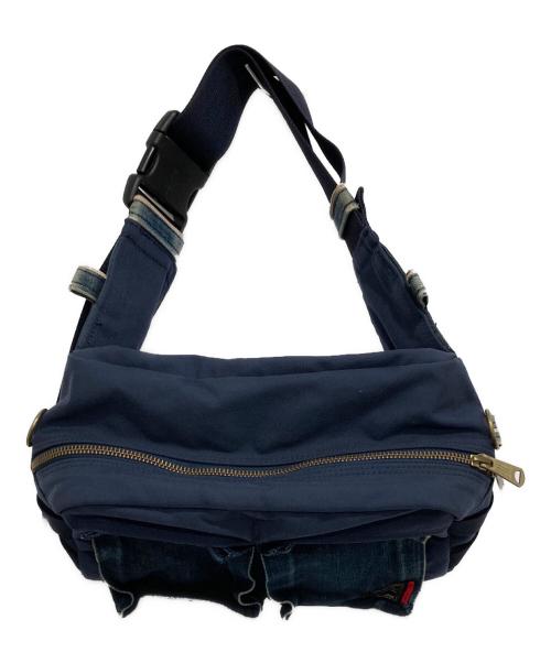 PORTER（ポーター）PORTER (ポーター) LEVI'S (リーバイス) Cordura (コーデュラ) ウエストバッグ ネイビーの古着・服飾アイテム