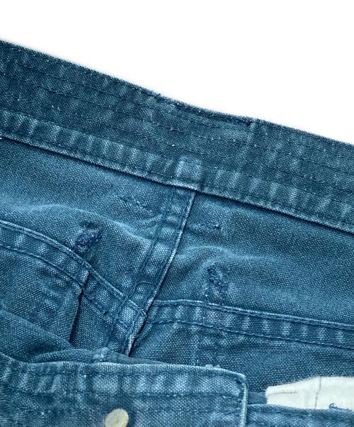 SASSAFRAS（ササフラス）SASSAFRAS (ササフラス) ベイカーパンツ ブルー サイズ:Lの古着・服飾アイテム