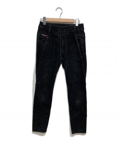 中古・古着通販】DIESEL (ディーゼル) ジョグジーンズ ブラック サイズ 中古・古着通販】DIESEL (ディーゼル) ジョグジーンズ ブラック サイズ