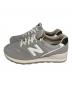NEW BALANCE (ニューバランス) ローカットスニーカー グレー サイズ:24：6000円