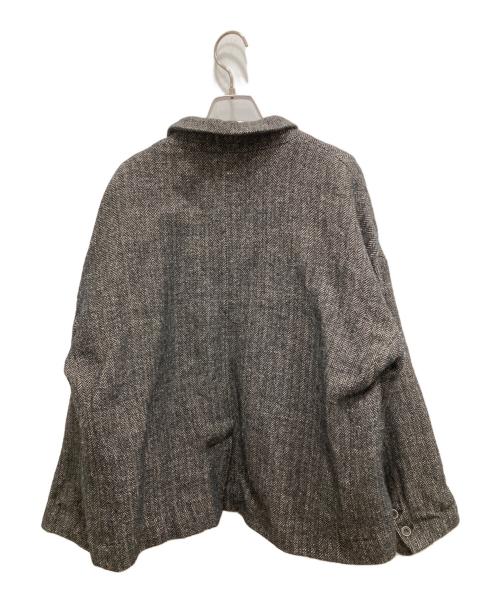 ICHI Antiquites（イチアンティークス）ichi antiquites (イチアンティークス) ヘリンボーンウールジャケット グレー サイズ:表記なしの古着・服飾アイテム