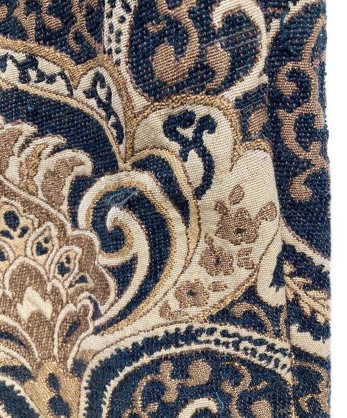 chignon（シニヨン）chignon (シニヨン) ジャガードパンツ ブラウン サイズ:Fの古着・服飾アイテム