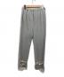 BEAMS BOY（ビームスボーイ）の古着「ヘム アレンジ スウェット パンツ」｜グレー