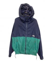 THE NORTH FACE（ザ ノース フェイス）の古着「コンパクトジャケット」｜ネイビー×グリーン