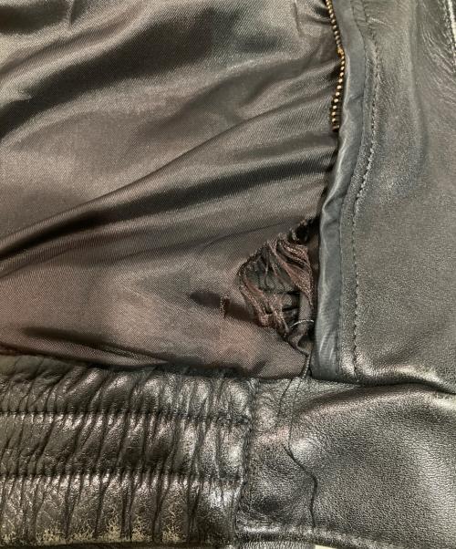 HARLEY-DAVIDSON（ハーレーダビッドソン）HARLEY-DAVIDSON (ハーレーダビッドソン) レザージャケット ブラック サイズ:40の古着・服飾アイテム