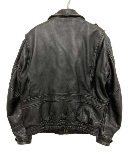 HARLEY-DAVIDSON（ハーレーダビッドソン）HARLEY-DAVIDSON (ハーレーダビッドソン) レザージャケット ブラック サイズ:40の古着・服飾アイテム