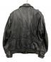 HARLEY-DAVIDSON (ハーレーダビッドソン) レザージャケット ブラック サイズ:40：12000円