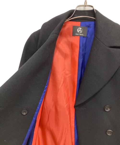 PS Paul Smith（ＰＳポールスミス）PS Paul Smith (ＰＳポールスミス) ダブルブレストジャケット ブラック サイズ:38の古着・服飾アイテム