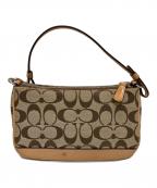 COACHコーチ）の古着「ハンドバッグ」｜ベージュ