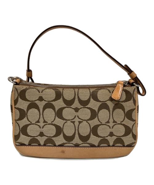 COACH（コーチ）COACH (コーチ) ハンドバッグ ベージュの古着・服飾アイテム