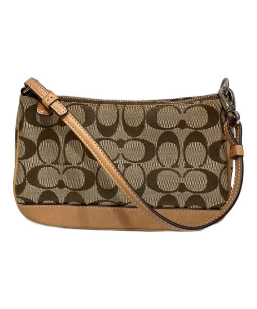 COACH（コーチ）COACH (コーチ) ハンドバッグ ベージュの古着・服飾アイテム