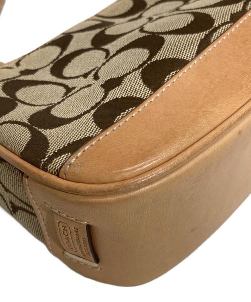 COACH（コーチ）COACH (コーチ) ハンドバッグ ベージュの古着・服飾アイテム