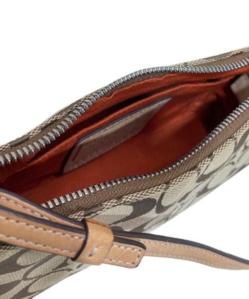 COACH（コーチ）COACH (コーチ) ハンドバッグ ベージュの古着・服飾アイテム