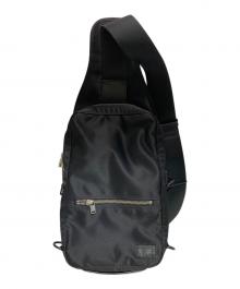 PORTER（ポーター）の古着「SLING SHOULDER BAG」｜ブラック