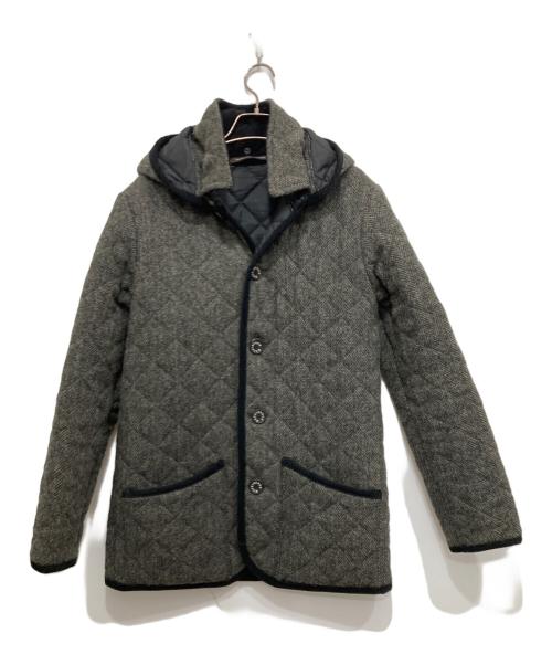 MACKINTOSH（マッキントッシュ）MACKINTOSH (マッキントッシュ) ウールキルティングジャケット グレー サイズ:36の古着・服飾アイテム
