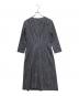 NOLLEY'S (ノーリーズ) ツイード見えワンピース グレー サイズ:S 未使用品：6000円