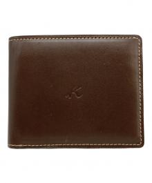 KITAMURA（キタムラ）の古着「2つ折り財布」｜ブラウン