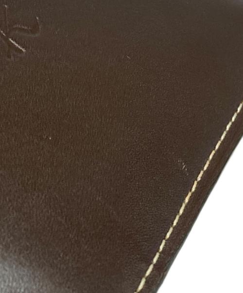KITAMURA（キタムラ）KITAMURA (キタムラ) 2つ折り財布 ブラウンの古着・服飾アイテム