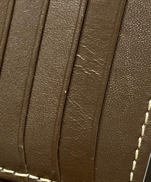 KITAMURA（キタムラ）KITAMURA (キタムラ) 2つ折り財布 ブラウンの古着・服飾アイテム