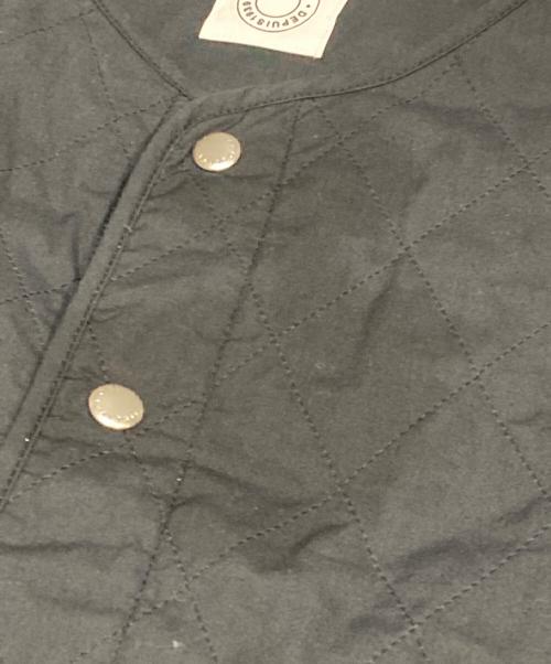 ORCIVAL（オーシバル）ORCIVAL (オーシバル) 中綿カラーレスベスト ブラック サイズ:Mの古着・服飾アイテム