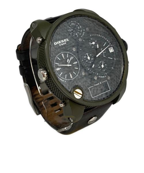 DIESEL（ディーゼル）DIESEL (ディーゼル) DZ-7250 腕時計 ブラックの古着・服飾アイテム