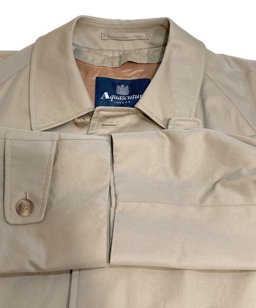 Aquascutum（アクアスキュータム）Aquascutum (アクアスキュータム) ライナー付きステンカラーコート ベージュ サイズ:M(38)の古着・服飾アイテム