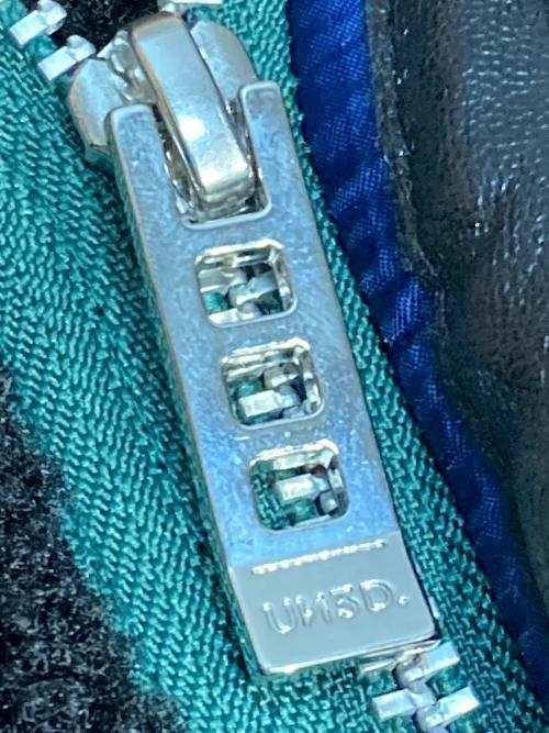 UN3D.（アンスリード）UN3D. (アンスリード) ボアパイピングブルゾン ブラック サイズ:Fの古着・服飾アイテム