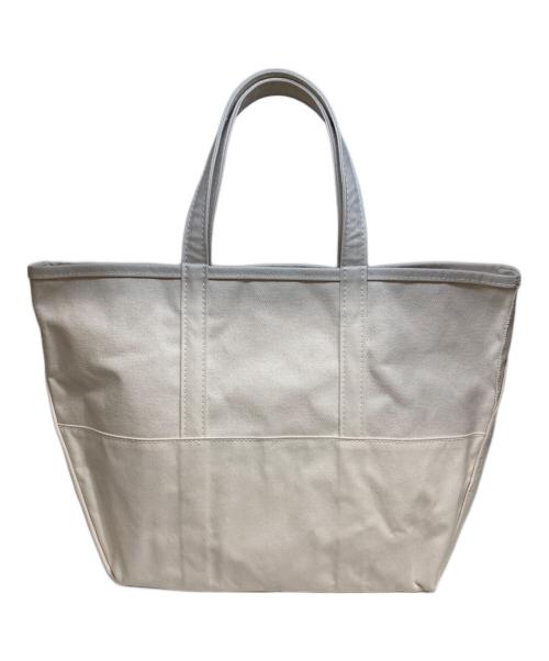 L.L.Bean（エルエルビーン）L.L.Bean (エルエルビーン) BEAMS (ビームス) 別注トートバッグ ホワイトの古着・服飾アイテム