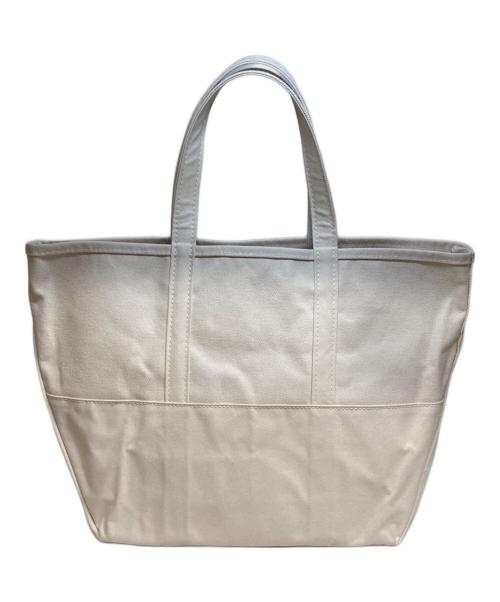 L.L.Bean（エルエルビーン）L.L.Bean (エルエルビーン) BEAMS (ビームス) 別注トートバッグ ホワイトの古着・服飾アイテム