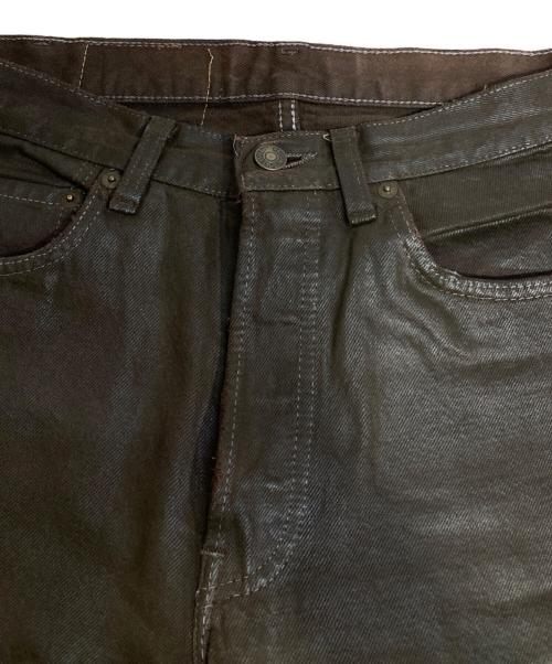 LEVI'S（リーバイス）LEVI'S (リーバイス) コーティングデニムパンツ ブラウン サイズ:78.5cm (W31)の古着・服飾アイテム