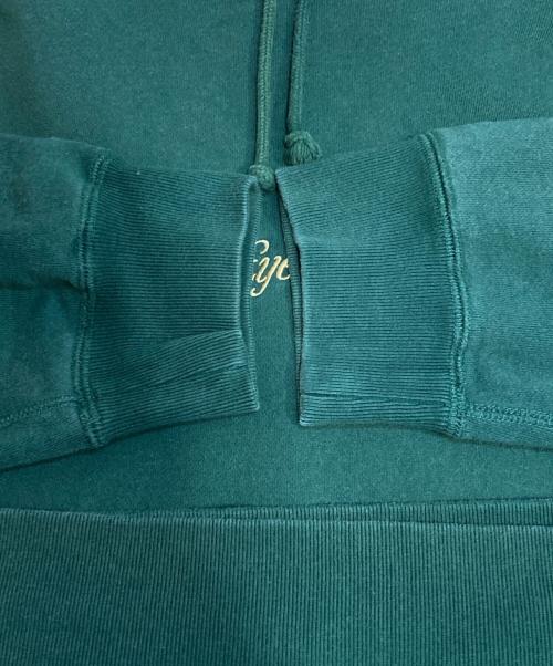 BlackEyePatch（ブラックアイパッチ）BlackEyePatch (ブラックアイパッチ) 刺繍ロゴパーカー グリーン サイズ:Lの古着・服飾アイテム