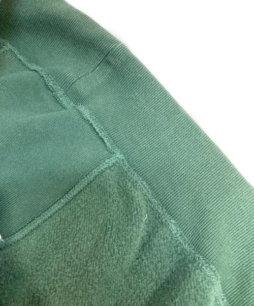 BlackEyePatch（ブラックアイパッチ）BlackEyePatch (ブラックアイパッチ) 刺繍ロゴパーカー グリーン サイズ:Lの古着・服飾アイテム