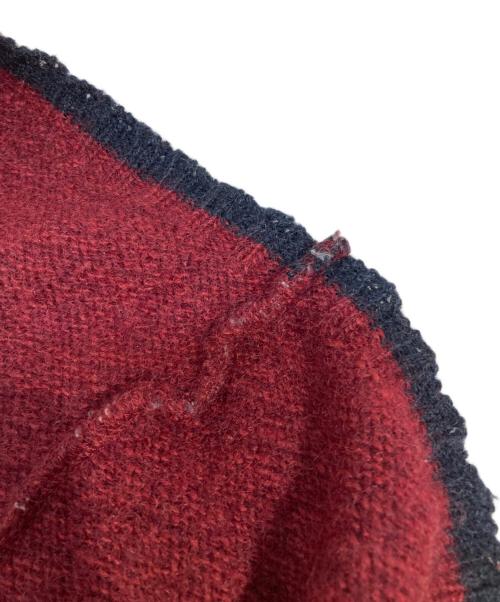 WOOLRICH（ウールリッチ）WOOLRICH (ウールリッチ) 90sクルーネックニット レッド サイズ:Lの古着・服飾アイテム