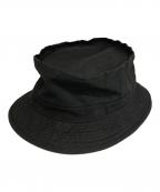 TENDERLOINテンダーロイン）の古着「Cotton Twill Hat」｜ブラック