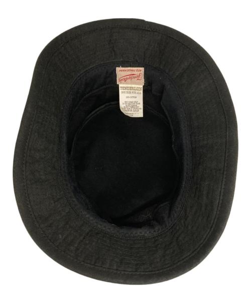 TENDERLOIN（テンダーロイン）TENDERLOIN (テンダーロイン) Cotton Twill Hat ブラックの古着・服飾アイテム